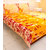 Carah Exclusive Yellow Colour Double Bedsheet With Two Pillow Covers