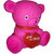 Teddy  BABY SQUEEZE TOY pink