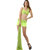 Fashionable And Classy Sea Green Polka Dot Stylish 3-Piece Bikini Set With Incredible Wrap
