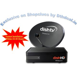 Dish TV HD+ Recorder Tamil (1 Month Platinum Sports pack with Full on HD)