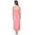 Claura Women's Satin Pack of 8 pc Night Dress in Peach Color