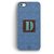 YuBingo Monogram with Beautifully Written Jeans and Macho Male Leather Finish letter D Designer Mobile Case Back Cover for Apple iPhone 5 / 5S / SE