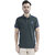 Celio Green Polo Neck Half Sleeve T-shirt For Men