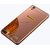 MobileMaxx Mirror Back Rose Gold Cover Case Metal Frame For Lenovo A6000