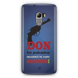 Buy Yubingo Don Ko Pakadna Mushkil Hi Nahin Namumkin Hai Designer Mobile Case Back Cover For Lenovo K4 Note A7010 Online 549 From Shopclues (the biggest mistake of don's enemy is that. shopclues