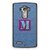 YuBingo Monogram with Beautifully Written Jeans and Girly Leather Finish letter M Designer Mobile Case Back Cover for LG G4