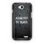 YuBingo Addicted to Black Designer Mobile Case Back Cover for LG L90