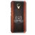 YuBingo Monogram with Beautifully Written Wooden and Leather (Plastic) Finish letter M Designer Mobile Case Back Cover for Meizu M3