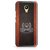 YuBingo Monogram with Beautifully Written Wooden and Leather (Plastic) Finish letter W Designer Mobile Case Back Cover for Meizu M3