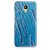YuBingo Blue Oil Paint Designer Mobile Case Back Cover for Meizu M3