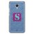 YuBingo Monogram with Beautifully Written Jeans and Girly Leather Finish letter S Designer Mobile Case Back Cover for Meizu M3 Note