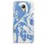 YuBingo Classic Blue Marble Finish (Plastic) Designer Mobile Case Back Cover for Meizu M3