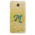 YuBingo Monogram with Beautifully Written Funky Colourful Paint Finish letter M Designer Mobile Case Back Cover for Meizu M3