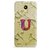 YuBingo Monogram with Beautifully Written Funky Colourful Paint Finish letter U Designer Mobile Case Back Cover for Meizu M3