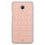 YuBingo Orange and white rangoli design Designer Mobile Case Back Cover for Meizu M3 Note