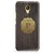 YuBingo Monogram with Beautifully Written Wooden and Metal (Plastic) Finish letter P Designer Mobile Case Back Cover for Meizu M3