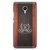 YuBingo Monogram with Beautifully Written Wooden and Leather (Plastic) Finish letter B Designer Mobile Case Back Cover for Meizu M3 Note