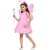 Aarika Girls BirthdayChristmas Special Premium Net Fabric Frock With Butterfly wings