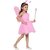 Aarika Girls BirthdayChristmas Special Premium Net Fabric Frock With Butterfly wings