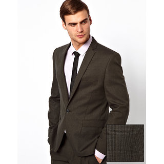 CRAFTER'S unstitch brown suit length
