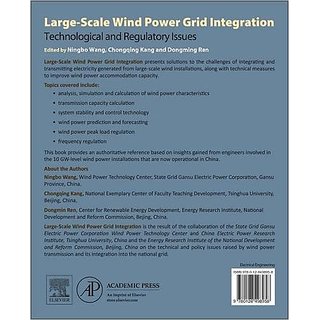 Buy Large-Scale Wind Power Grid Integration: Technological And ...