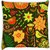 Snoogg  seamless texture with flowers Digitally Printed Cushion Cover Pillow 16 x 16 Inch