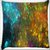 Snoogg Abstract Artistic Backdrop Digitally Printed Cushion Cover Pillow 16 x 16 Inch