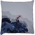 Snoogg boy riding the bull 2596  Digitally Printed Cushion Cover Pillow 16 x 16 Inch