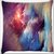 Snoogg universe storm Digitally Printed Cushion Cover Pillow 16 x 16 Inch