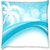 Snoogg  abstract summer background Digitally Printed Cushion Cover Pillow 16 x 16 Inch