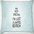 Snoogg I M Not Saying Quote Digitally Printed Cushion Cover Pillow 16 x 16 Inch