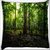 Snoogg Green Forest Digitally Printed Cushion Cover Pillow 20 x 20 Inch