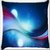 Snoogg Blue Pathway Digitally Printed Cushion Cover Pillow 16 x 16 Inch