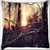 Snoogg Dried Branch Digitally Printed Cushion Cover Pillow 16 x 16 Inch