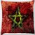Snoogg Star grunge Digitally Printed Cushion Cover Pillow 16 x 16 Inch