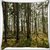 Snoogg Abstract Trees Digitally Printed Cushion Cover Pillow 16 x 16 Inch