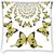 Snoogg  kaleidoscopic butterflies Digitally Printed Cushion Cover Pillow 16 x 16 Inch