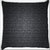 Snoogg Grey Abstract Design Digitally Printed Cushion Cover Pillow 16 x 16 Inch