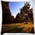 Snoogg House And Tree Digitally Printed Cushion Cover Pillow 16 x 16 Inch