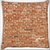 Snoogg Bricks Wall Digitally Printed Cushion Cover Pillow 16 x 16 Inch