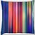 Snoogg Horizontal Multicolor Design Digitally Printed Cushion Cover Pillow 16 x 16 Inch