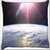 Snoogg Sea Part Of Earth Digitally Printed Cushion Cover Pillow 16 x 16 Inch
