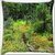 Snoogg Small Pond In Tree Digitally Printed Cushion Cover Pillow 16 x 16 Inch