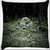 Snoogg Green Grass In Stone Digitally Printed Cushion Cover Pillow 16 x 16 Inch