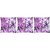 Snoogg Pack Of 3 Flores Lindas Digitally Printed Cushion Cover Pillow 24 X 24Inch