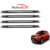 Auto Hub Premium Quality PVC Bumper Protector For Maruti Suzuki Vitara Brezza - Black