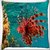 Snoogg Red Fish Digitally Printed Cushion Cover Pillow 24 X 24 Inch