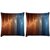 Snoogg Pack Of 2 Vertical Crystal Design Digitally Printed Cushion Cover Pillow 10 x 10 Inch