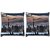 Snoogg Pack Of 2 Empire State Digitally Printed Cushion Cover Pillow 10 x 10 Inch