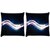Snoogg Pack Of 2 Shiny Wave Digitally Printed Cushion Cover Pillow 10 x 10 Inch